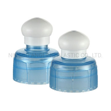 28mm 24mm Plastic Screw Push Pull Cap in Colors