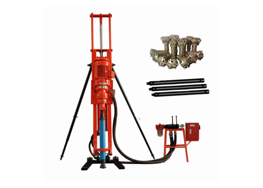 Pneumatic 9600N Electric Water Well Drilling Machine 1440R/Min