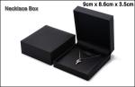 PU Leather Jewelry Plastic Box Recyclable Material Wedding Ring Packaging