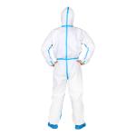 Taped Body Protection Surgical Hazmat Suit Asbestos Removal Waterproof