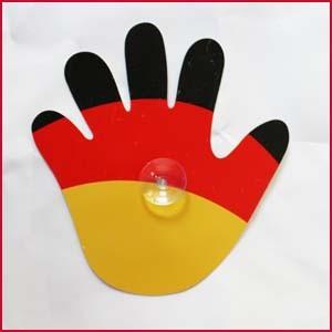 Quality National Advertising Promotional Magnetic Palm Sucking Car Sticker Germany wholesale