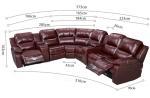 BN Space Capsule Cinema Functional Sofa Electric Rocking Chair Leather