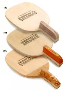 Quality Professional Ping Pong Paddles With Firwood , Wooden Cork Handle Table Tennis Rackets wholesale