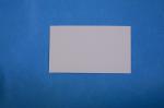 C167 White low gloss fingerprint backing sheet