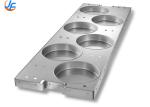RK Bakeware China-American Pan Auto Bake Serpentine Line 8 Donut Cake Tray For