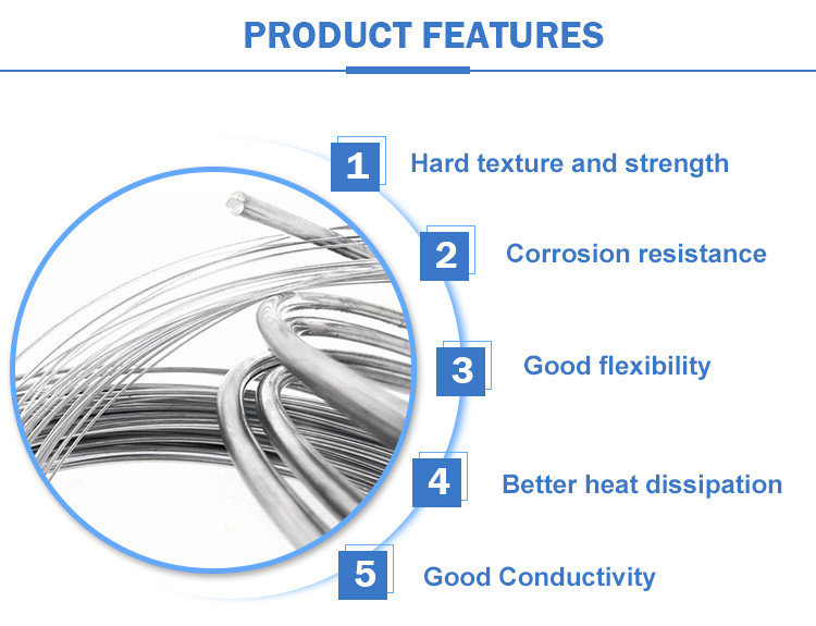 4.8mm Al Aluminum Wire For Anti-Corrosion OEM Diameter Sample Customization