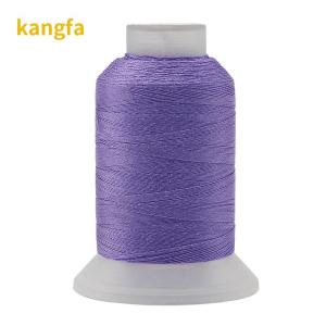 Quality Kangfa Small Cone 1000M 40 Colors 100% Polyester Embroidery Thread Professional Grade wholesale