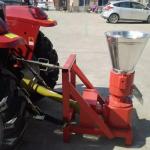 Coffee Waste PTO Driven Wood Pellet Mill 20mm With Rollers