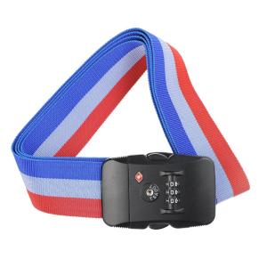 Quality Customised Printed Multicolour Personalised Luggage Straps For Gifts wholesale