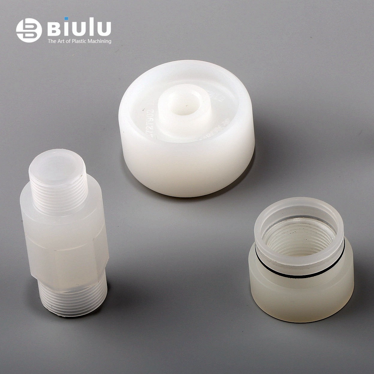 CNC Plastic Machining UPE / UHMW Parts 0.01mm Tolerance Custom Design