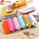 Oven Baking Cake Non-stick Disposable Rectangle Aluminum Bakeware Container