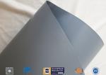Waterproof Grey PVC Coated Fiberglass Fabric 280gsm 0.25mm 39 Inches