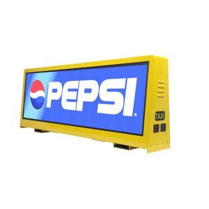 Quality Full Color RGB 5000cd Taxi Roof LED Display SMD1921 1000*360mm wholesale
