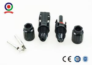 Quality Tinned Copper Pins Solar Panel Connectors Anti Aging For 14AWG 12AWG 10AWG Cable wholesale