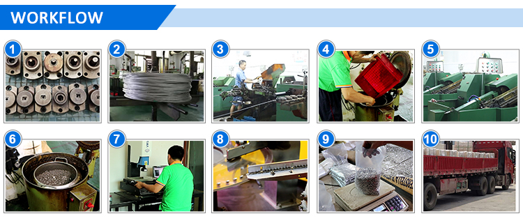 SS304 Metal Screw Fasteners Self Tapping Flat Countersunk For Military Industry