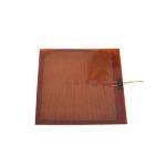 Thickness 0.3mm 12V 200W Clear Amber Flexible Polyimide Heater