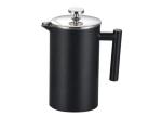 Black Color Double Wall Coffee Plunger Ss French Press Coffee Maker 27/34/51oz