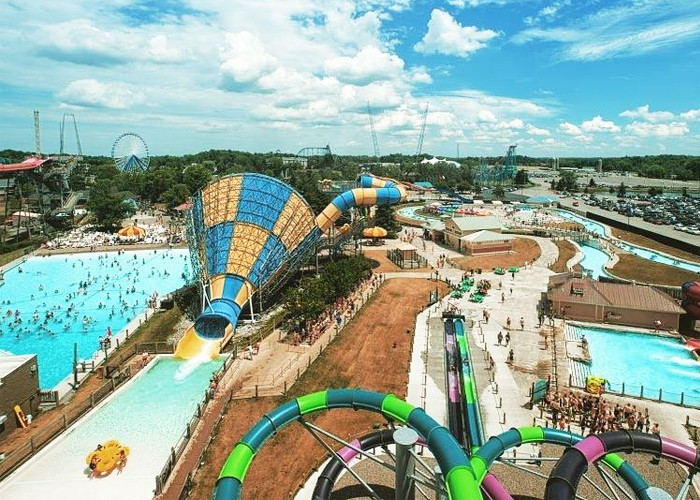 Family Indoor Stimulating Boomerang Water Slide