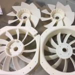 Corrosion Resistant 300MM SLS Custom 3D Printing Service Flabellum Part