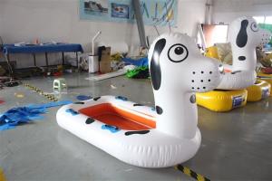 Quality Kids Water Play Odm 0.9mm Inflatable Boat Pool Float wholesale