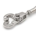 304 Stainless Steel Eye Screw Easy Assembly Corrosion Resistance