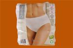 White Pure Cotton Ladies Briefs Breathable Womens Seamless Briefs