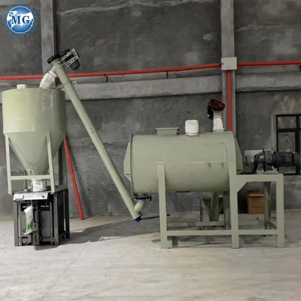 Simple Dry Mortar Mix Plant Production Line With CE Certificate 380V 6000*3000