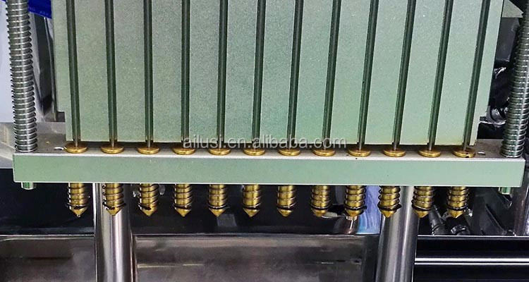 High quality 12 nozzles lipstick filling machine, lipstick filler