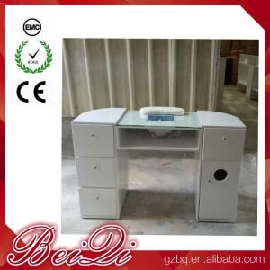 Quality Beauty Nail Salon Equipment Wholesale Nail Manicure Table with Vacuum Cheap Manicure Station wholesale