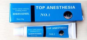 Quality Blue Eyes Anesthetic Numbing Cream For Microneedle Roller Dermaroller Micro Needle Skin Therapy wholesale