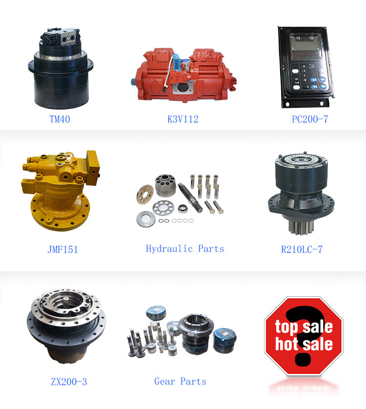 Hydraulic K3V11DP R210NLC-7A Track Excavator Pump