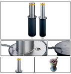 IP68 Residential Driveway Bollards 600mm Gaolei Automatic Traffic Bollards