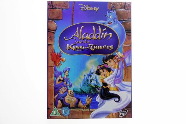 Aladdin and the King of Thieves 3 carton dvd Movie disney movie for children uk