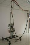 resin spray machine with fiber chopper