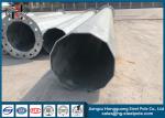 Hot Dip Galvanization Steel Tubular Pole For Electric Distribution Equipment