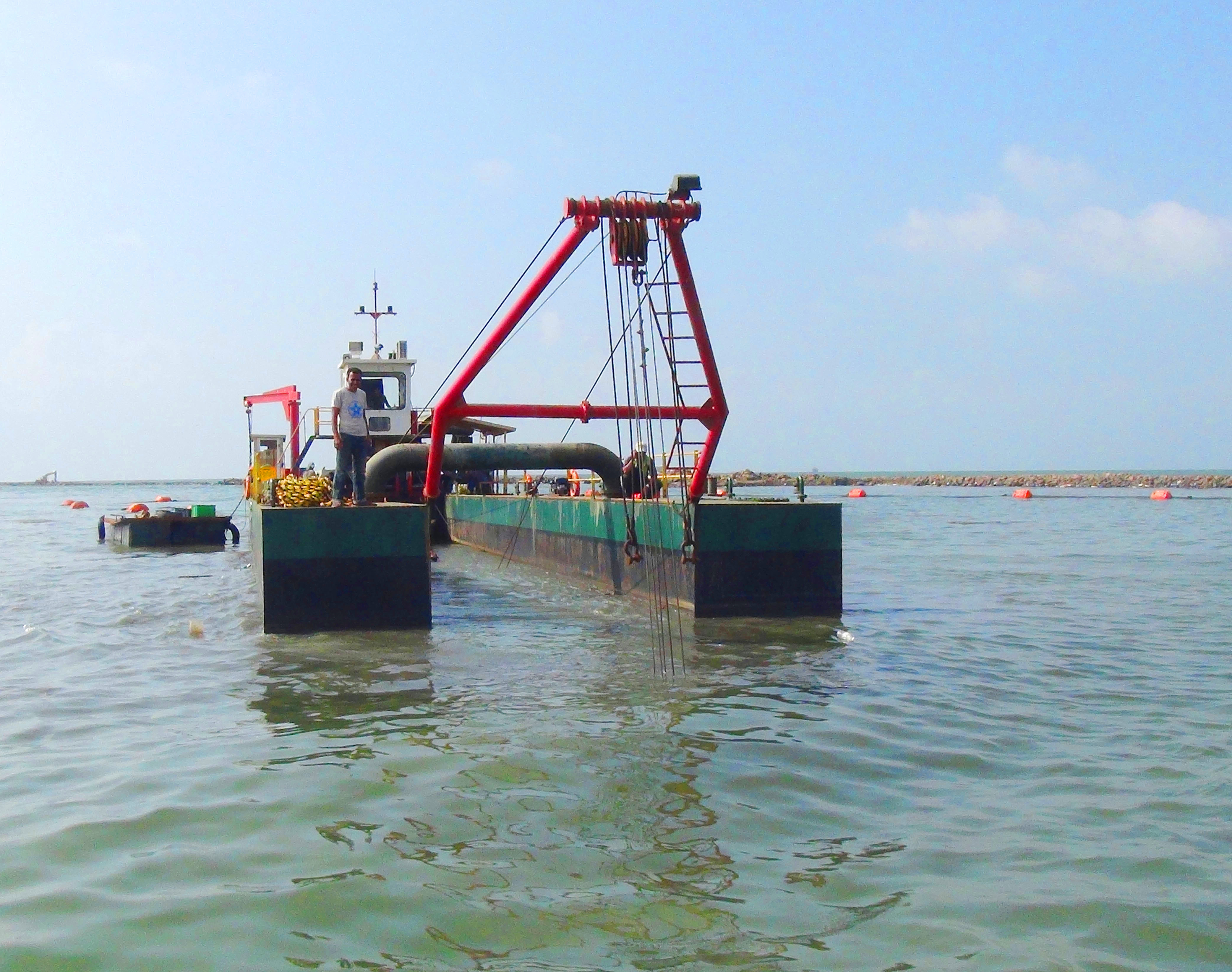 6 Inch Mud Hydraulic Cutter Suction Dredger Machine Small Sand Dredger