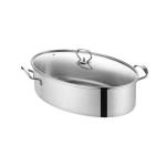 Multi Purpose Cooking Stainless Steel Fish Steamer Thickened