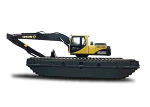 Quality 15 M Long Reach Boom Amphibious Excavator For Swamp And Wetland Construction wholesale