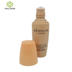 Quality Orange Cap Plastic Lotion Bottles , 20 ML Cosmetic Empty Bottles PE Material wholesale