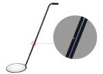 12 Inch Removable Vehicle Inspection Mirror High Intensity Shatterproof