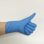 Colored Nitrile Powder Free Gloves / Nitrile Medical Examination Gloves