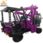 Small Pile Driving Equipment Highway Guardrail Piling Machinery Hydraulic Pile