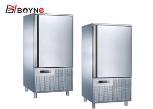 Quality Commercial Kitchen Blast Fridge 15 Trays Food Grade SS304 Rapid Freezing wholesale