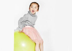 Quality Crew Neck Girls Size 10 Clothes , Girls Pullover Sweatshirt Double Layer Collar wholesale