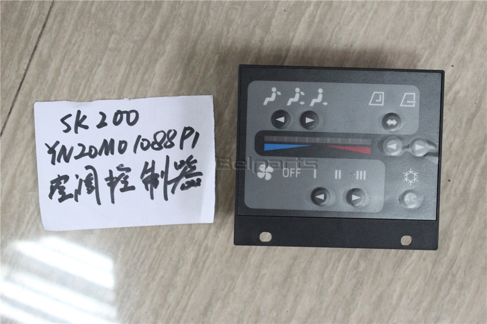 SK100L SK200 SK120 SK60 SK200LC SK120LC Excavator Air Conditioning Controller YN20M01088P1 Panel