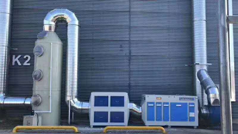 Industrial CO2 Gas Wet Scrubber for Dust Filtration in Manufacturing Plants