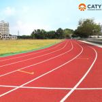 Weather-resistant Colorfast Rubber Athletic Track EPDM Rubber Running Track with
