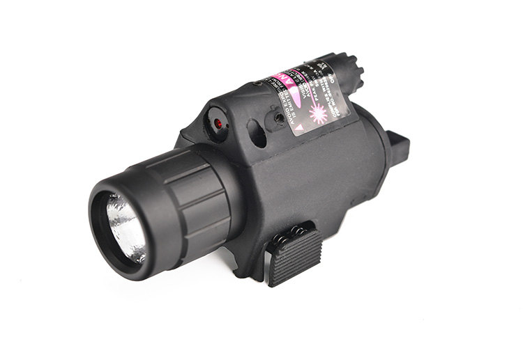 650nm Wave Length 5mw Output Power LED Flashlight and Red Laser Sight