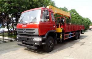 Quality Dongfeng 6X4 Truck Mounted Telescopic Crane 12 Ton XCMG Telescoping Boom Crane wholesale