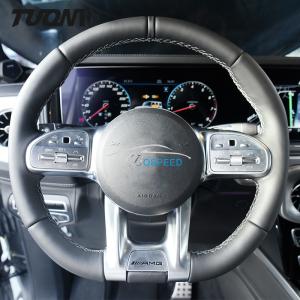 Quality Full Leather 350mm Mercedes Benz AMG Steering Wheel Customizable wholesale